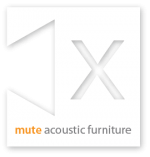 mute acoustic furniture logo