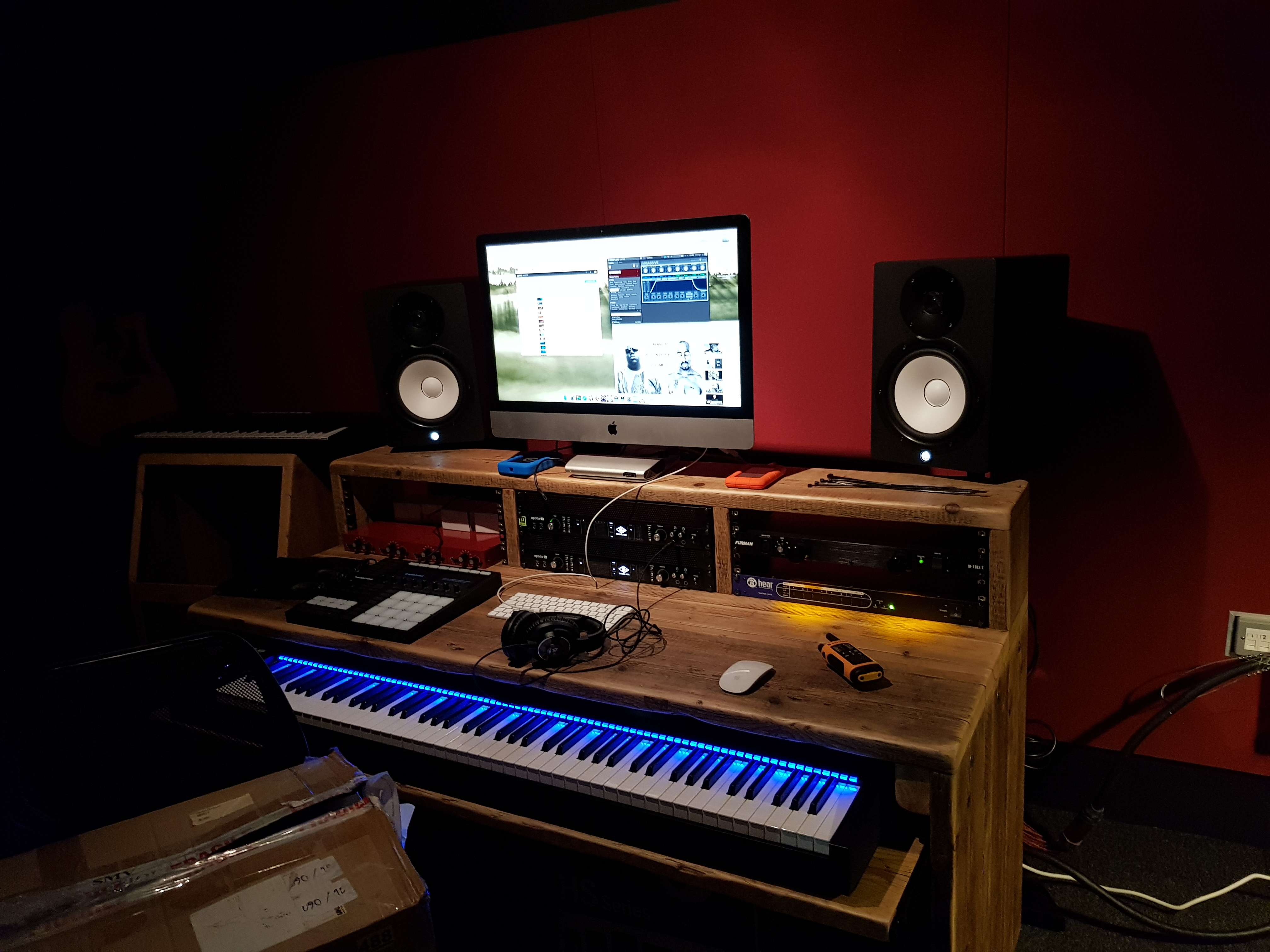 Sound System Commissioning in Recording Studio